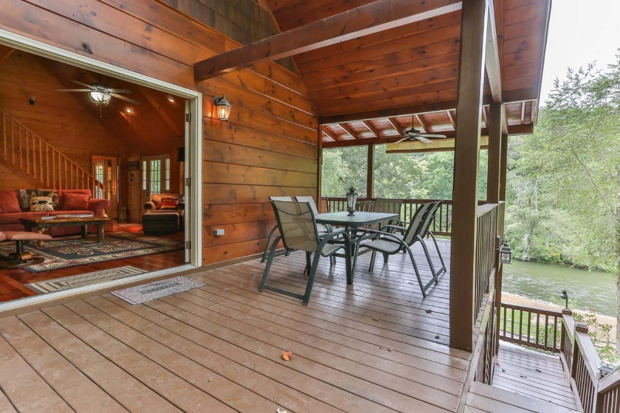 Heaven On The Toccoa Where You Will Enjoy The Sites And Sounds Of The Toccoa River Mineral Bluff المظهر الخارجي الصورة