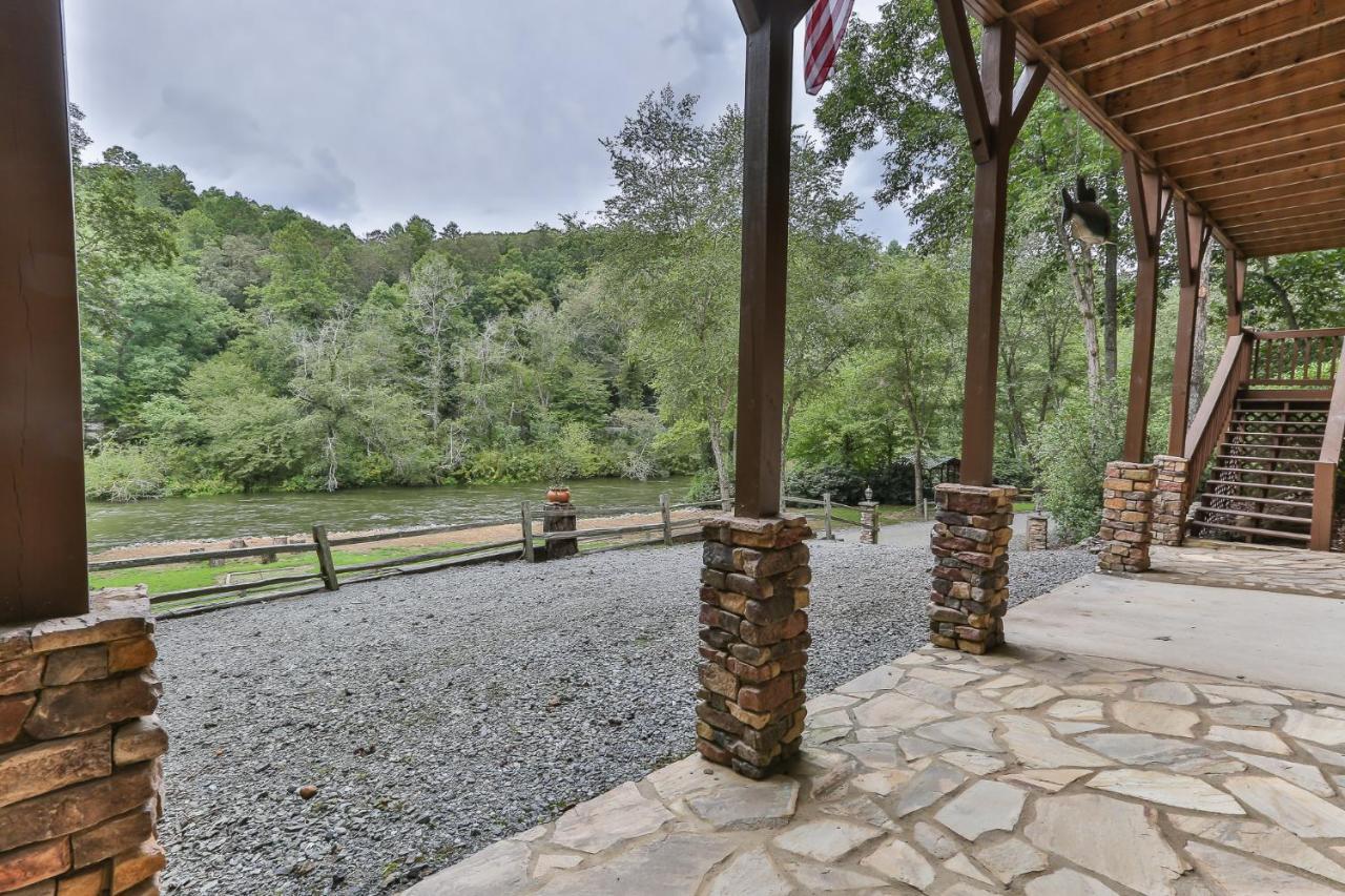 Heaven On The Toccoa Where You Will Enjoy The Sites And Sounds Of The Toccoa River Mineral Bluff المظهر الخارجي الصورة