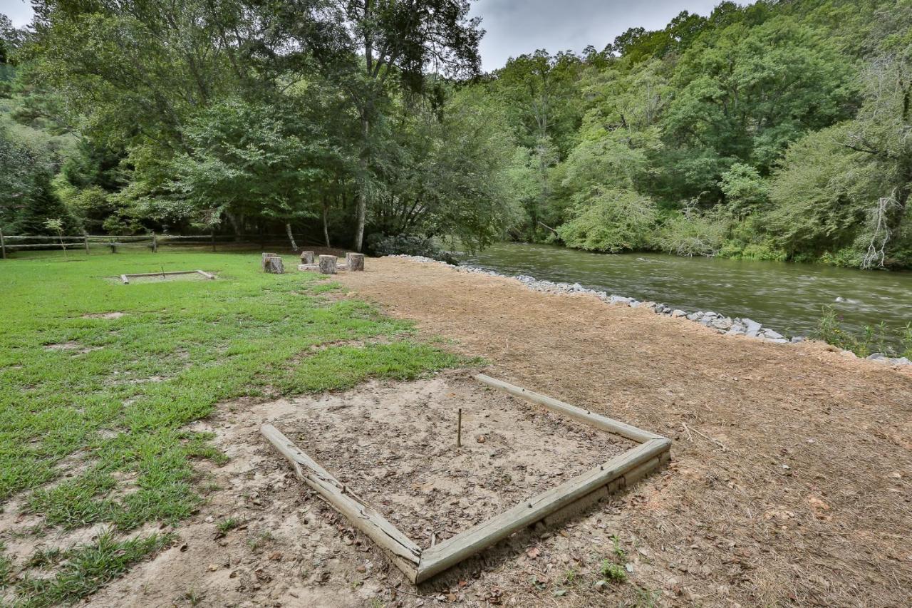 Heaven On The Toccoa Where You Will Enjoy The Sites And Sounds Of The Toccoa River Mineral Bluff المظهر الخارجي الصورة