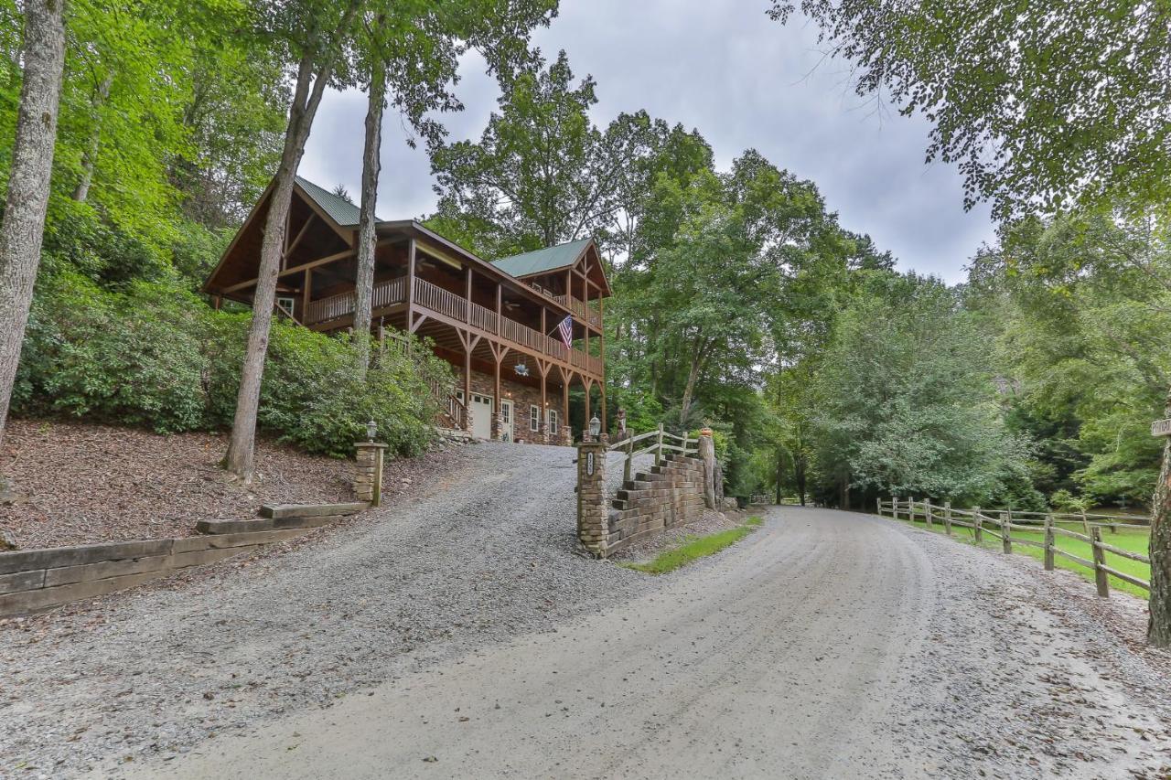 Heaven On The Toccoa Where You Will Enjoy The Sites And Sounds Of The Toccoa River Mineral Bluff المظهر الخارجي الصورة